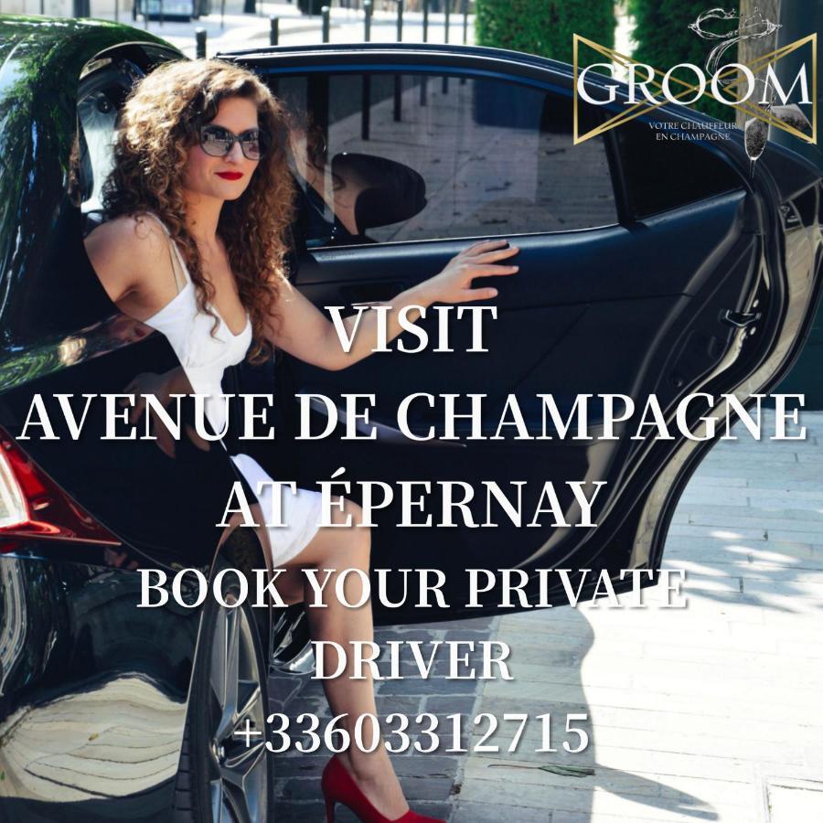 Groom Epernay - Jacuzzi & Champagne Экстерьер фото